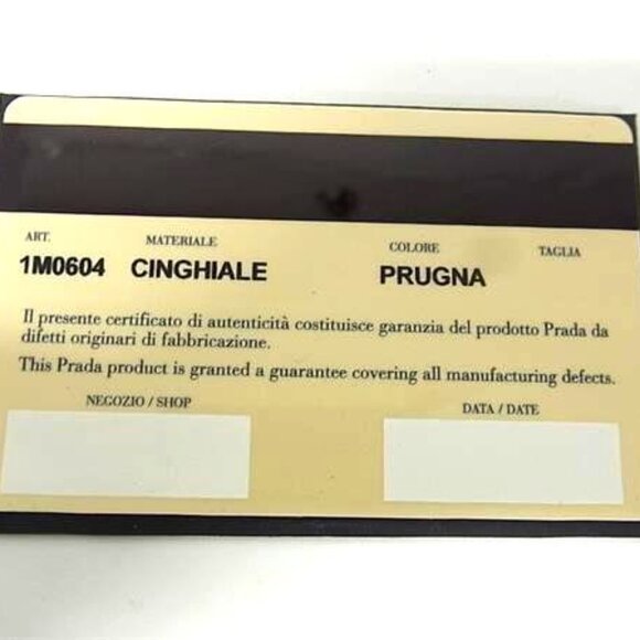 Prada Key Case Purple Leather Zip Around 6 Rows Silver - Picture 2 of 5